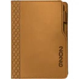 2026 Executive Cut Away A4 Diary Khaki Front